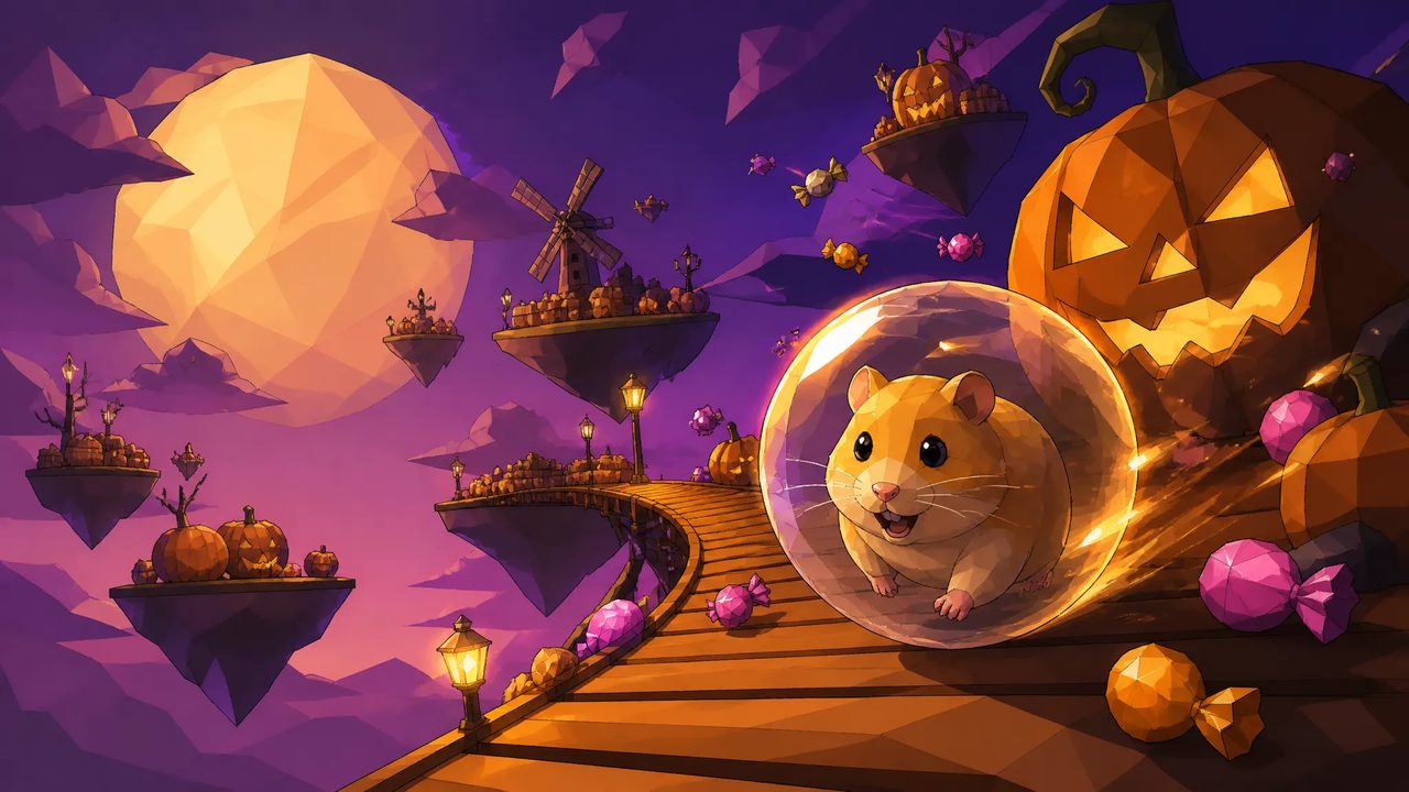 Trick or Roll key art without logo